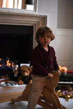 Alain Cardigan ❘ Burgundy