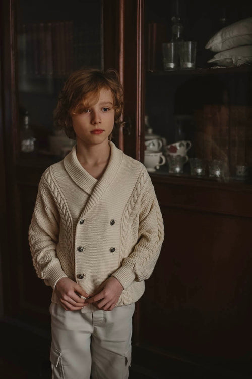 Alain Cardigan ❘ Sand
