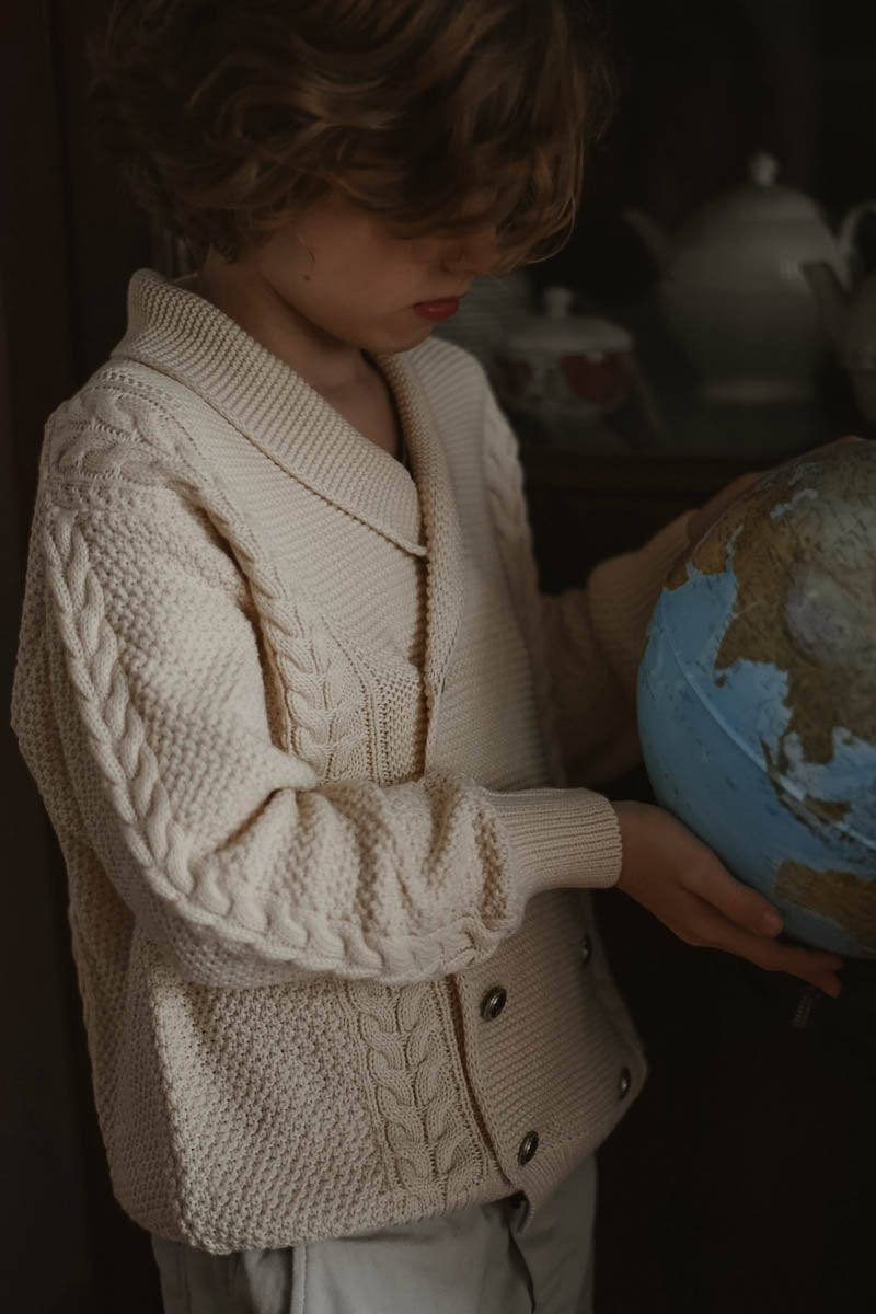 Alain Cardigan ❘ Sand