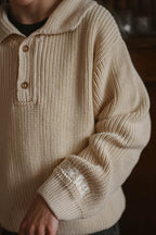 Leo Knit Polo ❘ Sand