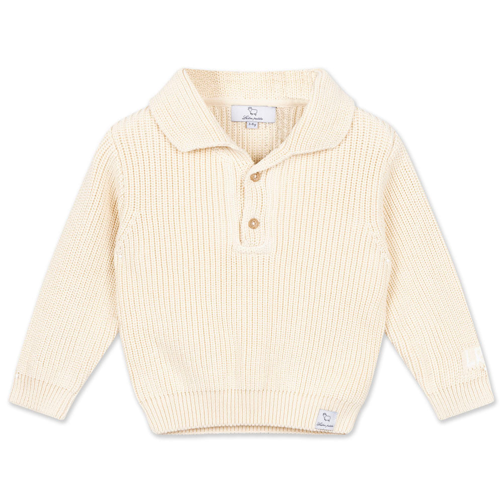 Leo Knit Polo ❘ Sand