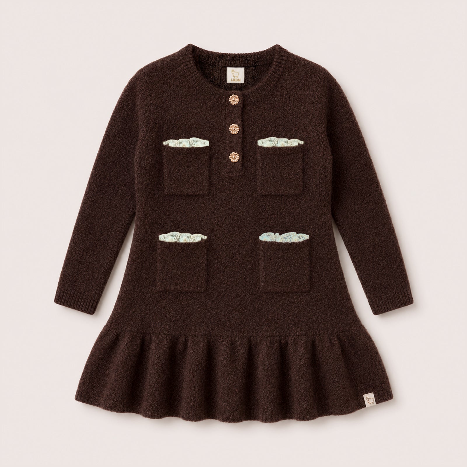 Charlie Knit Dress | Chocolate