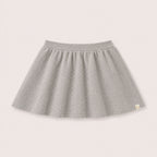 Charlie Knit Skirt in Dove on a neutral background