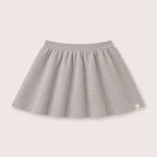 Charlie Knit Skirt in Dove on a neutral background
