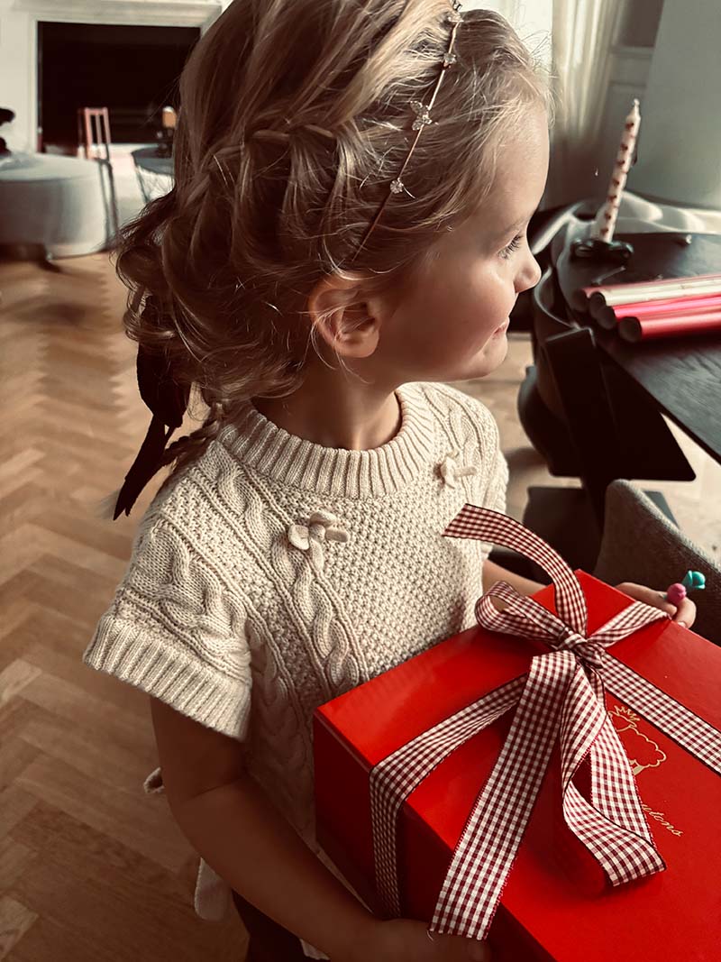 Elise Bow Gilet ❘ Sand