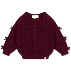 Elise Bow Pull ❘ Burgundy