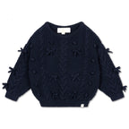 Elise Bow Pull ❘ Navy