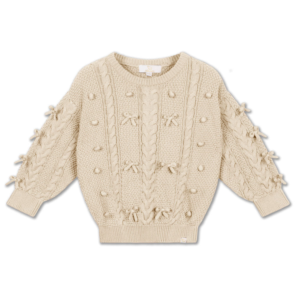 Elise Bow Pull ❘ Sand