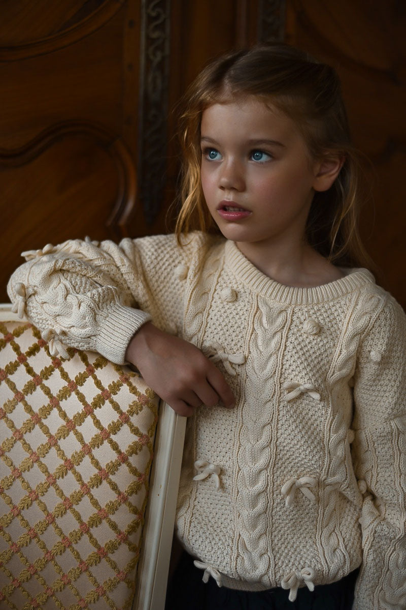 Elise Bow Pull ❘ Sand