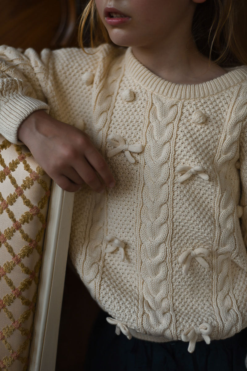 Elise Bow Pull ❘ Sand