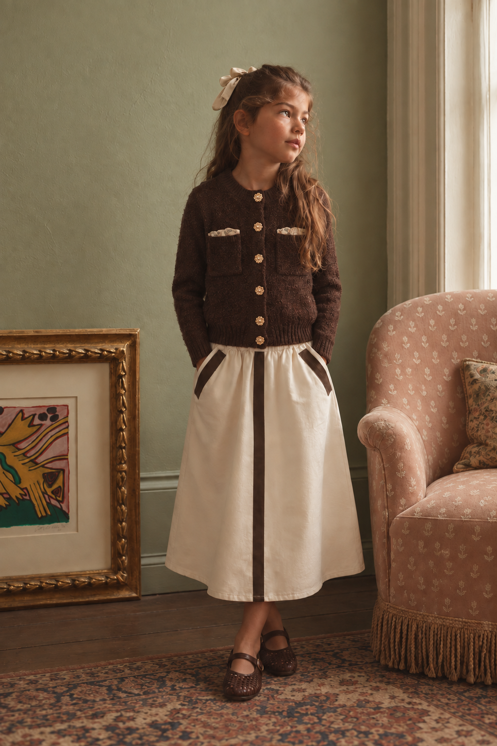Faigy Skirt | Sand
