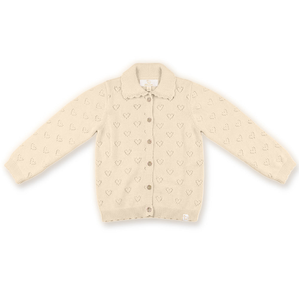 Fennie Knit Vestje Sand | Baby