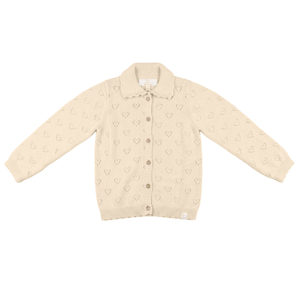 Fennie Knit Vestje Sand | Baby