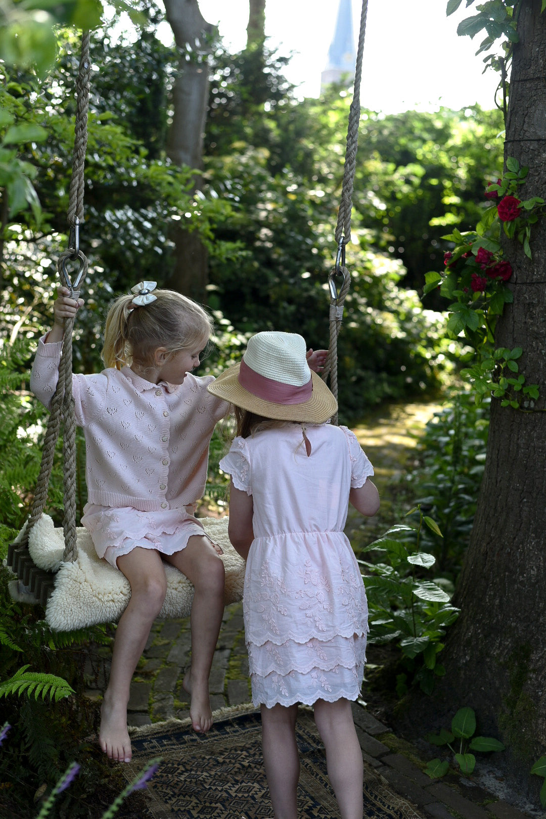 Fennie Knit Vest | Pearl Pink