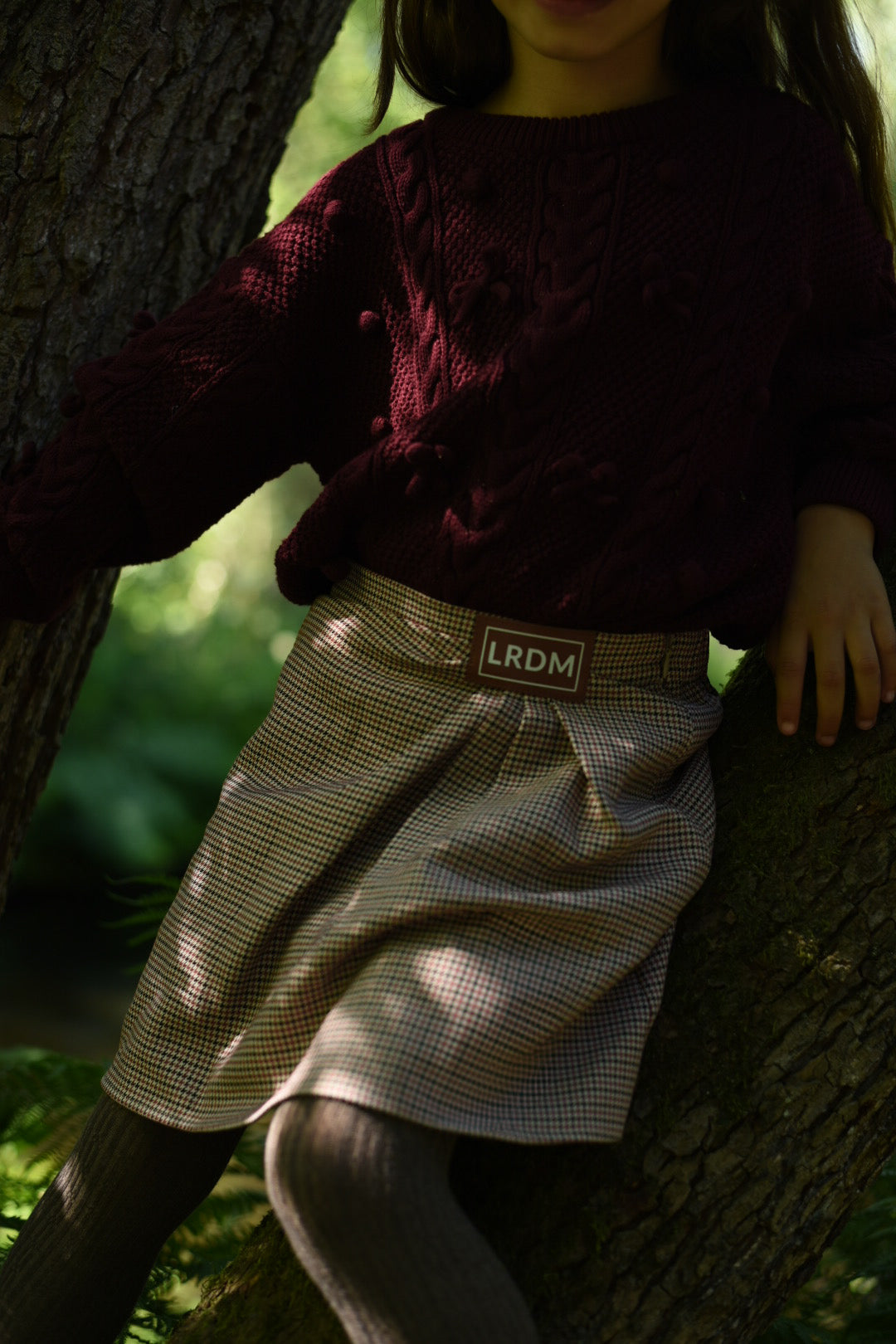 Elise Bow Pull | Burgundy