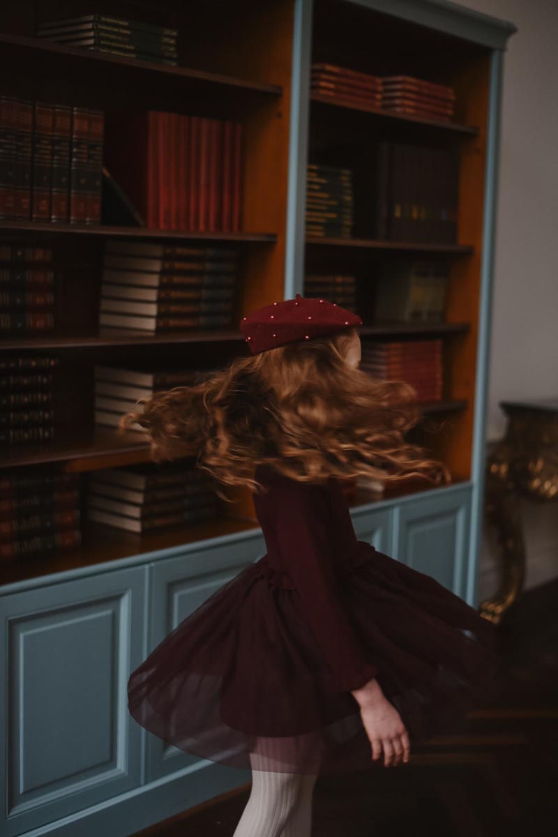 Julie Tutu Dress ❘ Burgundy