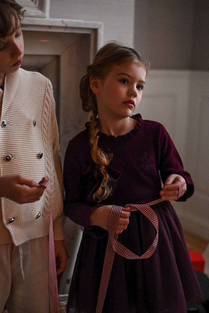 Julie Tutu Dress ❘ Burgundy