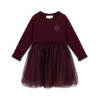 Julie Tutu Dress ❘ Burgundy