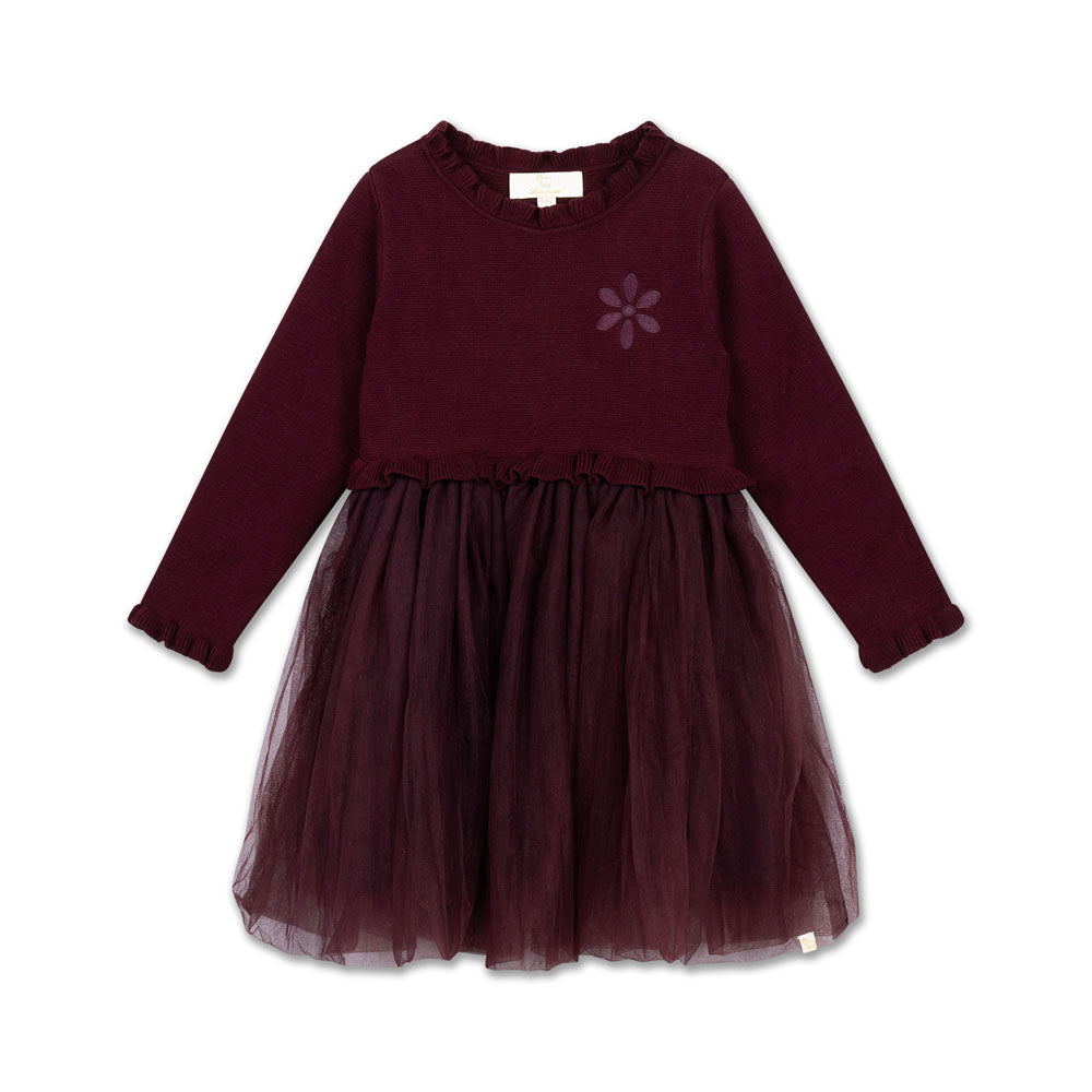 Julie Tutu Dress ❘ Burgundy