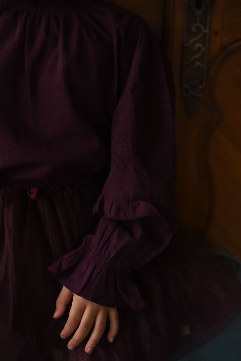 Kate Top ❘ Burgundy