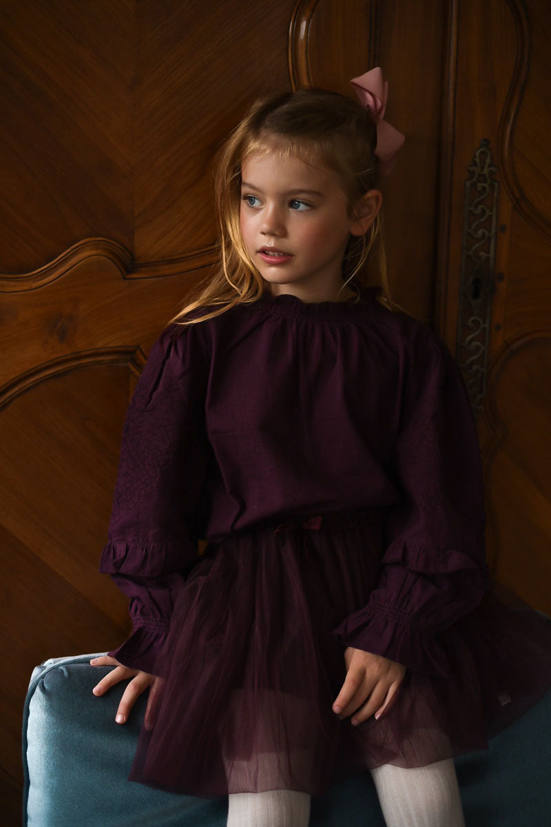 Kate Top ❘ Burgundy