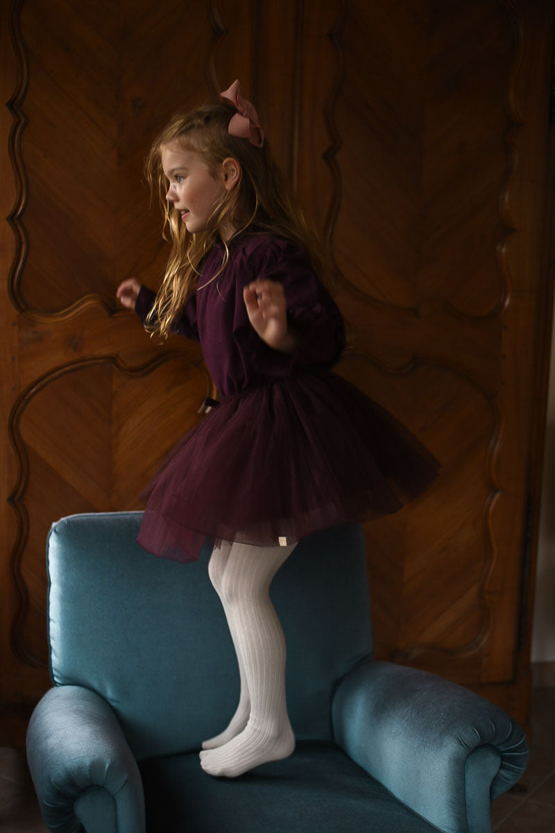 Julie Tutu ❘ Burgundy