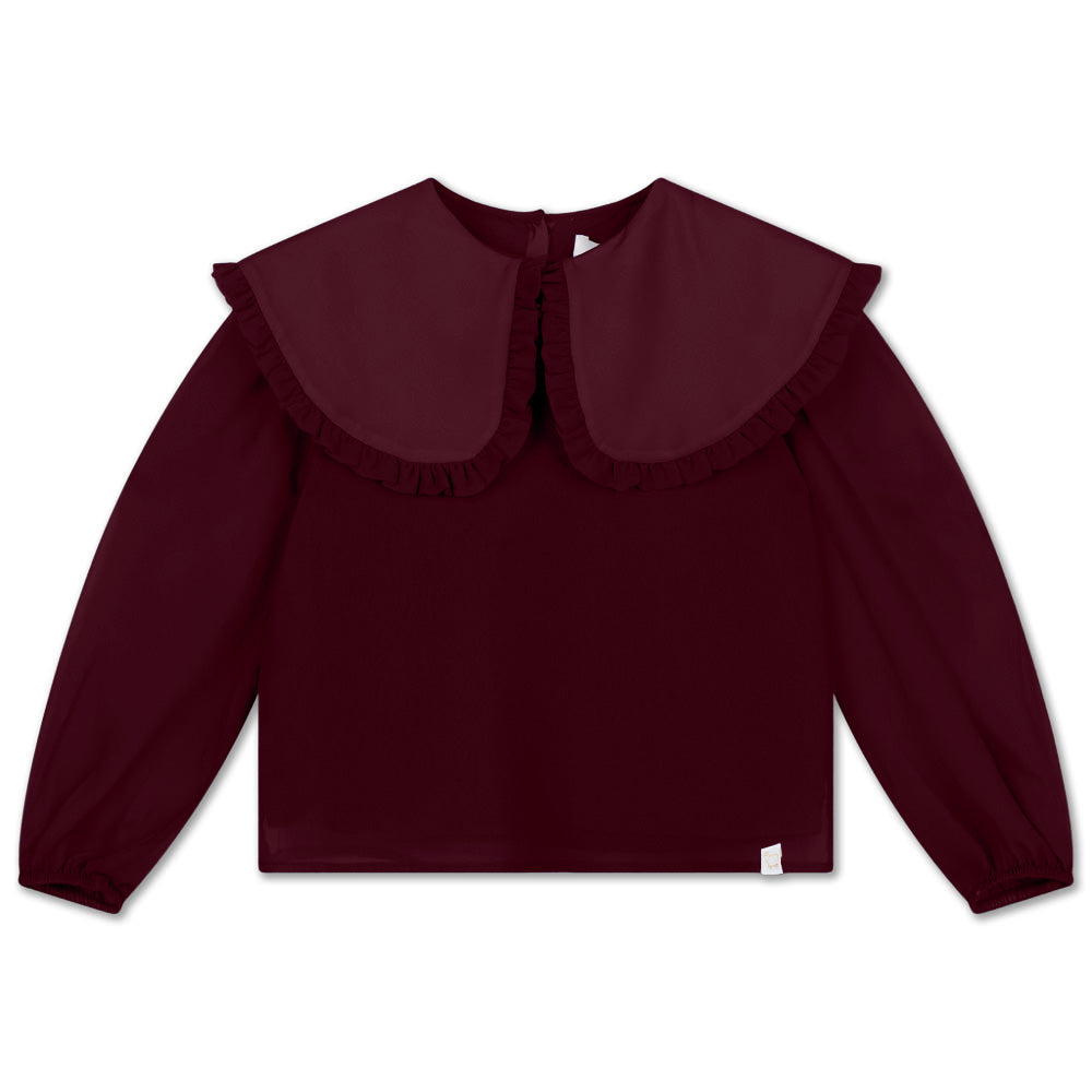 Lune Top ❘ Burgundy