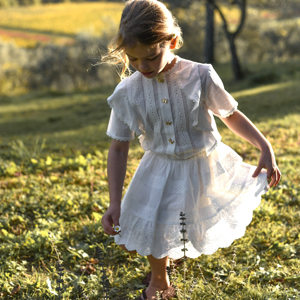 Maeve Skirt | White
