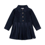 Mara Tweed Dress ❘ Navy