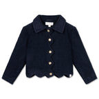 Mara Tweed Jacket ❘ Navy