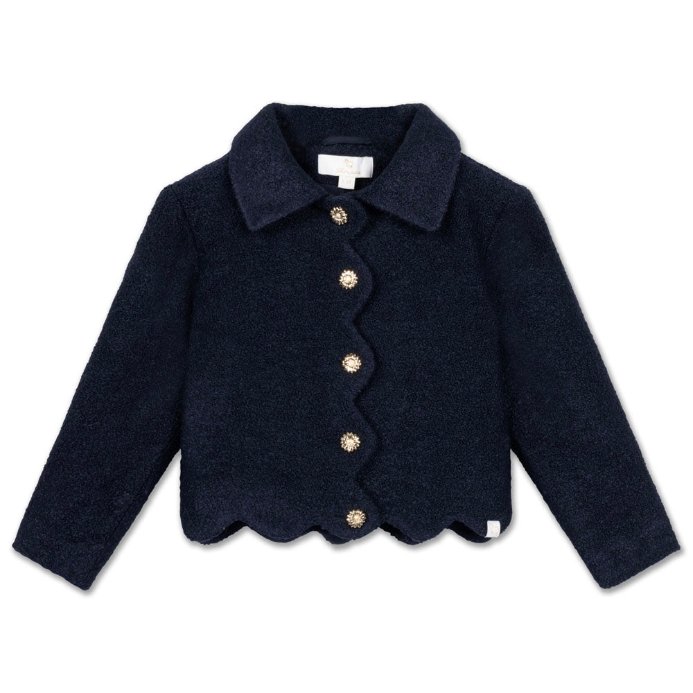 Mara Tweed Jacket ❘ Navy