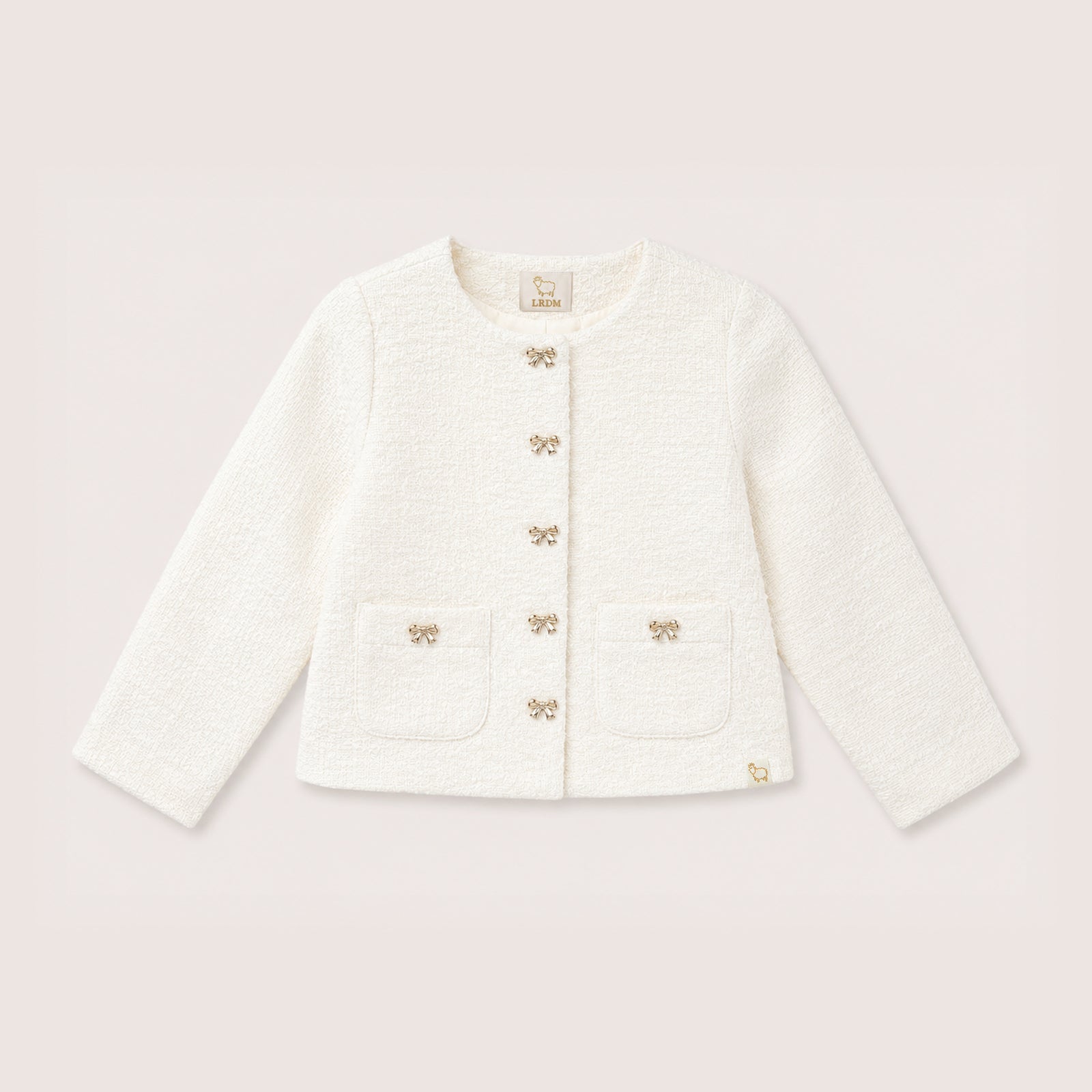 Mara Tweed Jacket on a neutral background