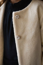 Mara Tweed Coat ❘ Sand