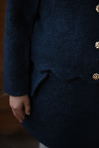 Mara Tweed Jacket ❘ Navy