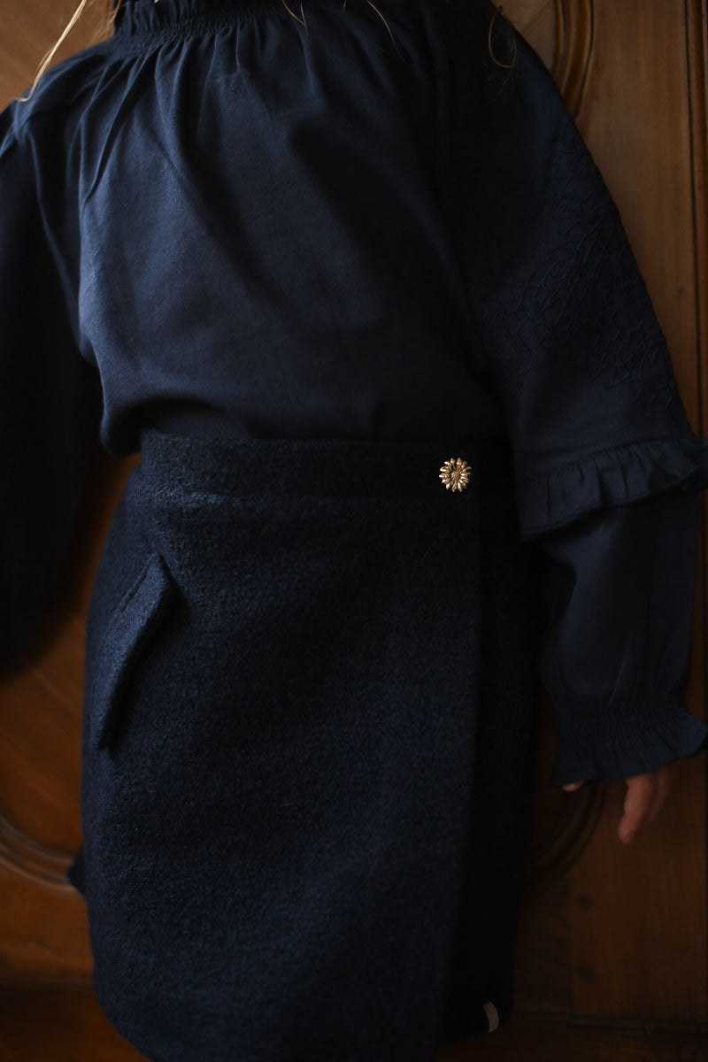 Mara Tweed Skirt ❘ Sand