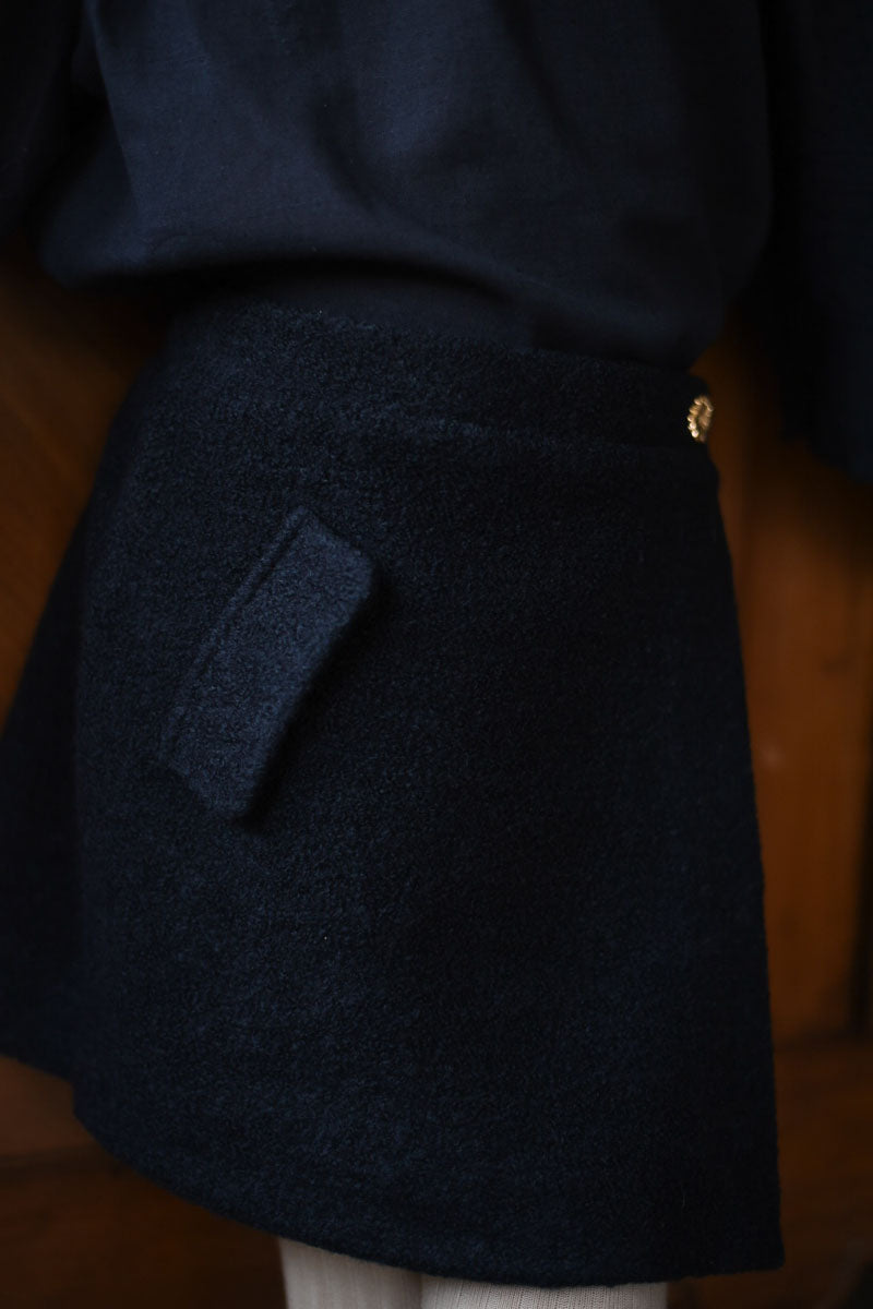 Mara Tweed Skirt ❘ Sand