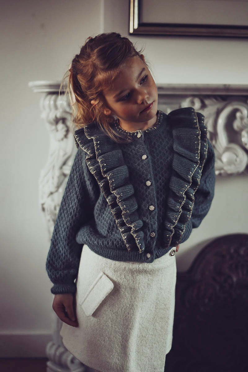 Mara Tweed Skirt ❘ Sand
