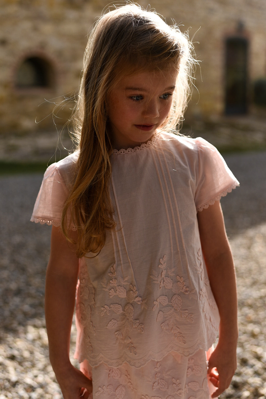 Mia Top | Pearl Pink