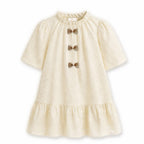 Mila Bow Jurk | Sand