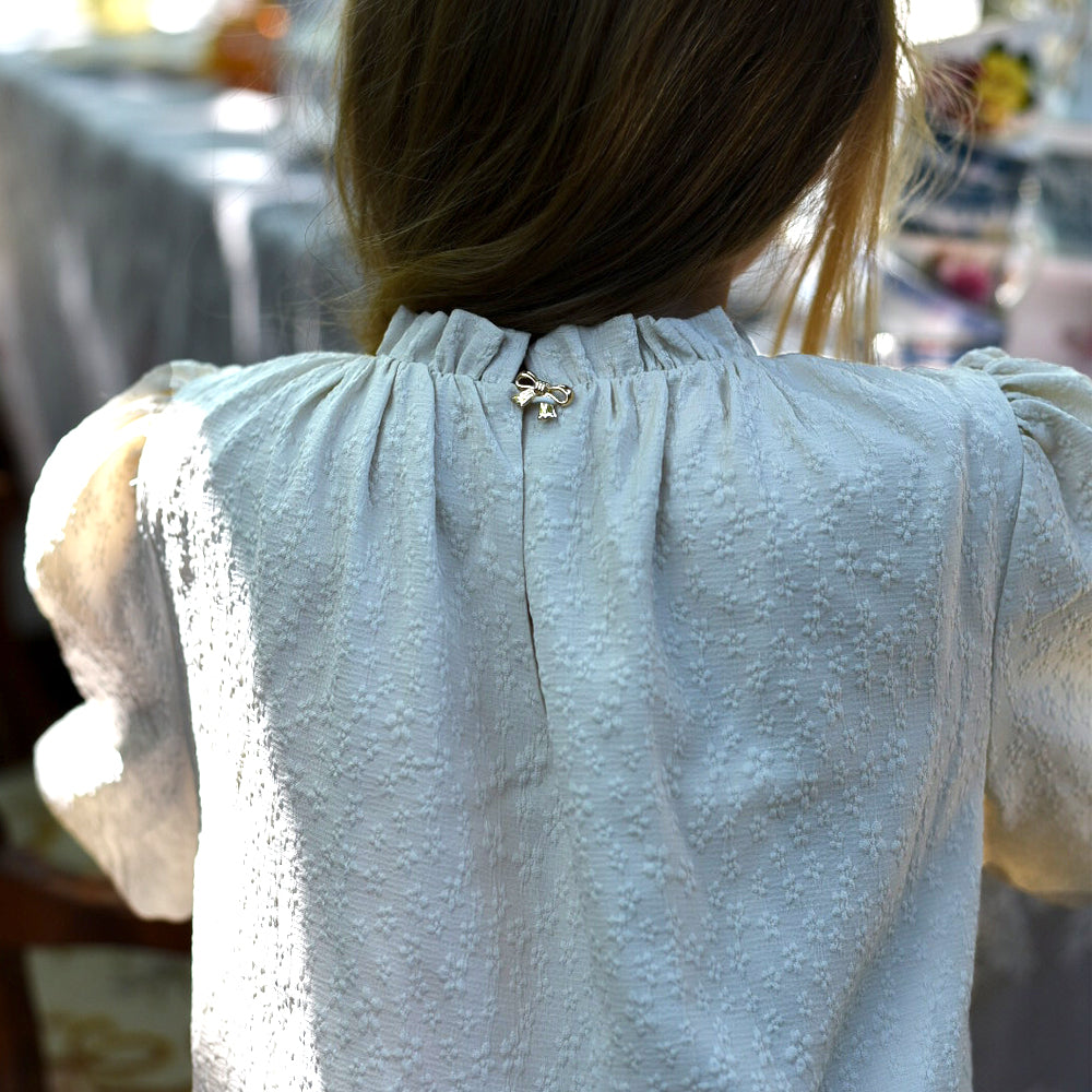 Mila Bow Jurk | Sand
