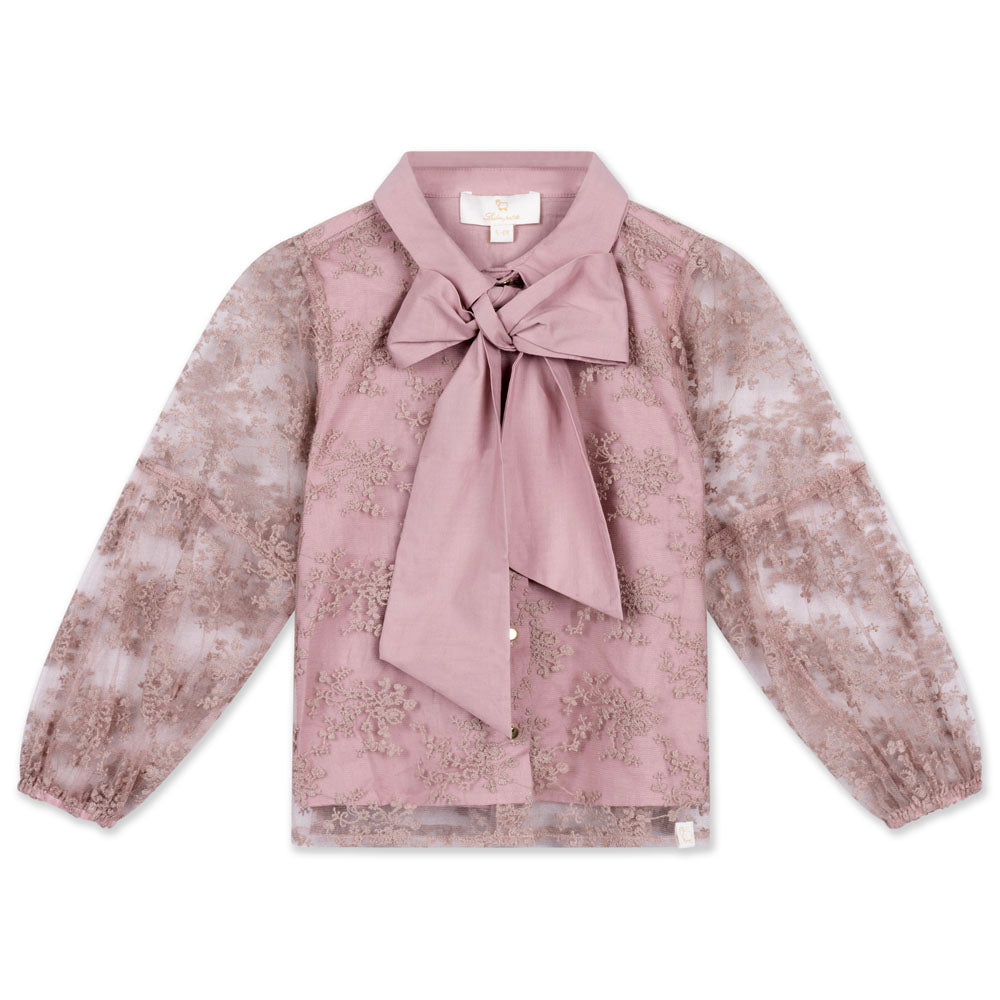 Olivia Lace Blouse ❘ Fawn
