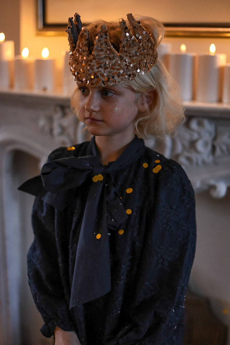 Olivia Lace Jurk ❘ Navy