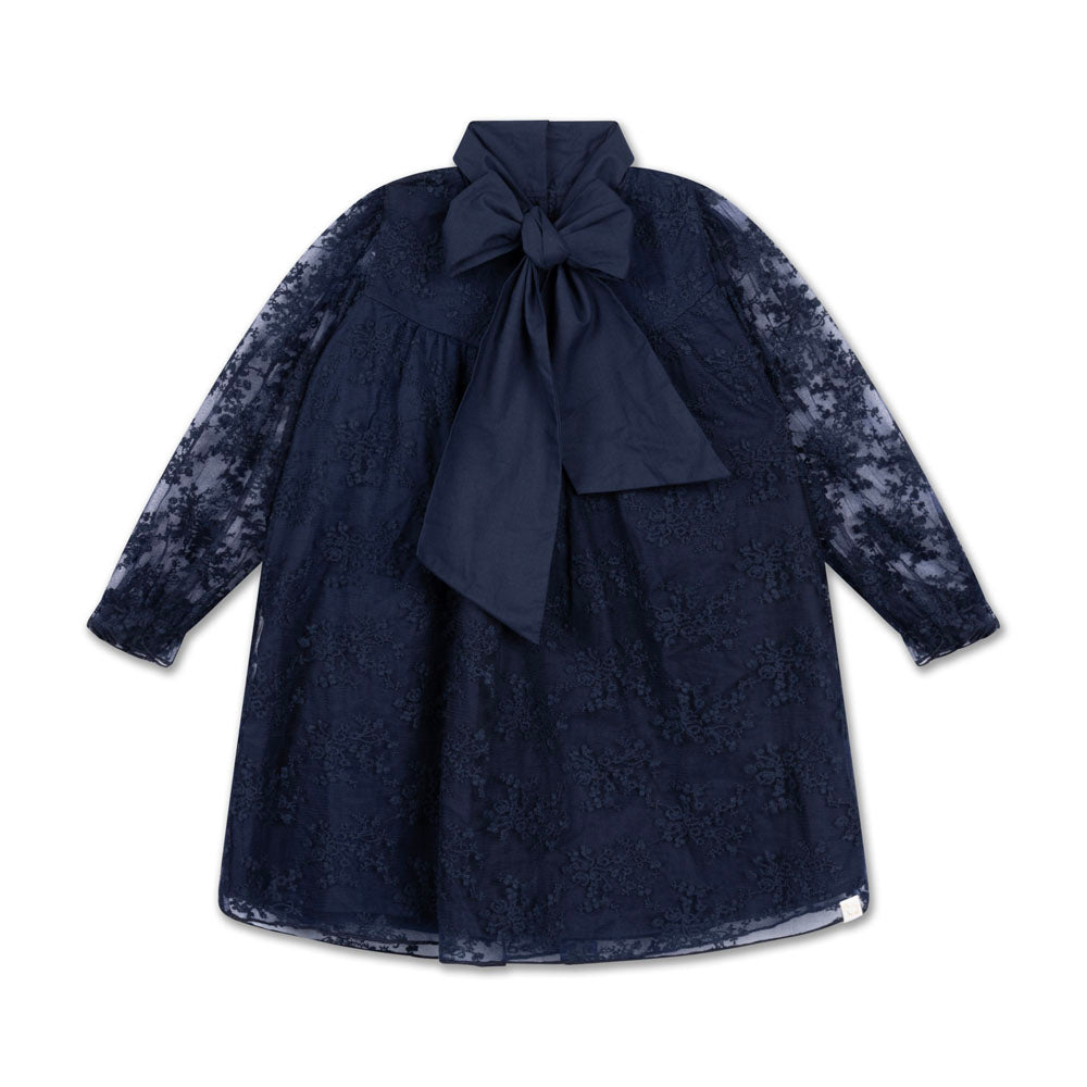 Olivia Lace Dress ❘ Navy