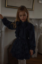 Olivia Lace Skirt ❘ Navy