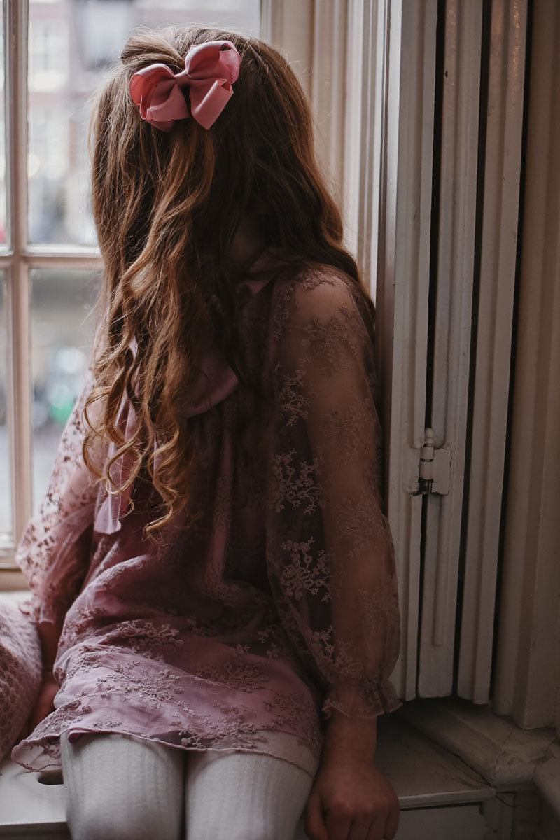 Olivia Lace Dress ❘ Fawn