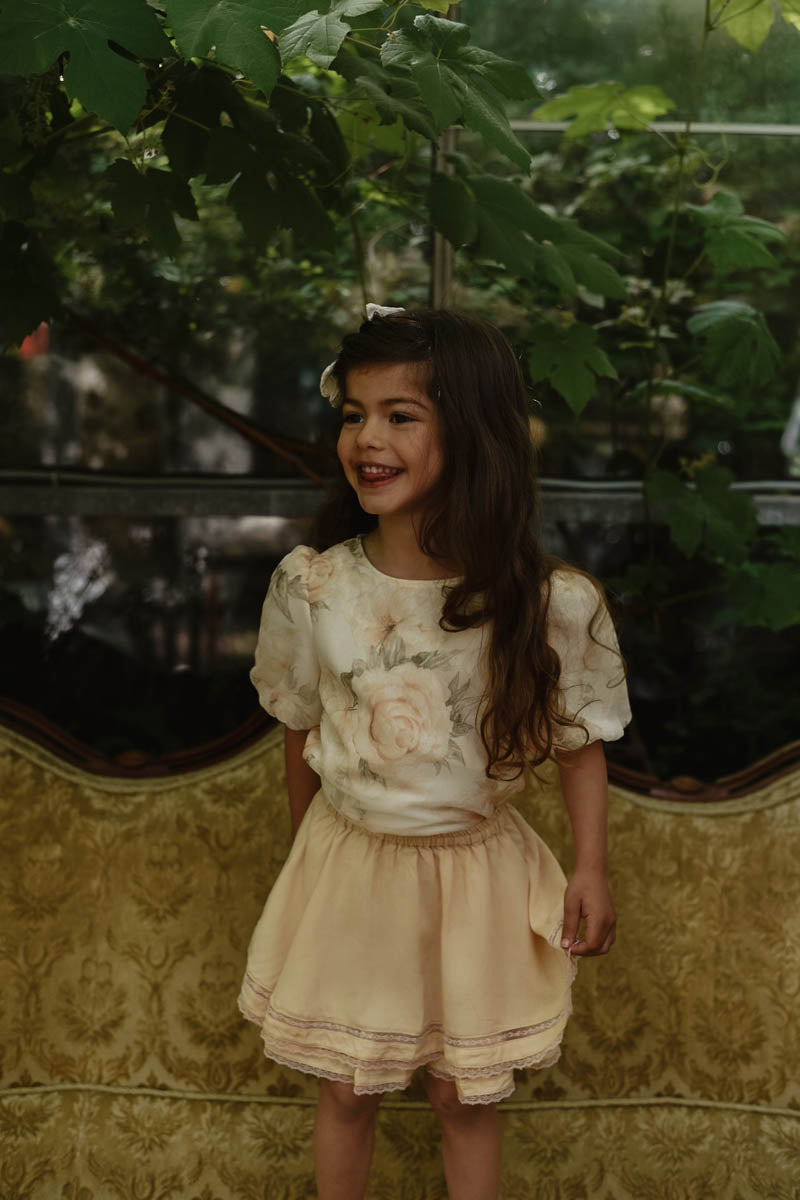 Lea Flower Top