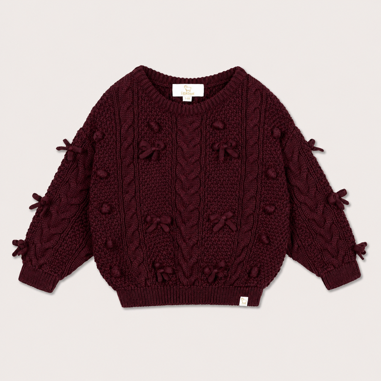Elise Bow Pull | Burgundy